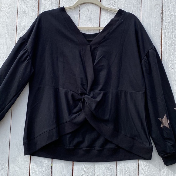 Sweatshirt Cropped with stars - Picture 5 of 13